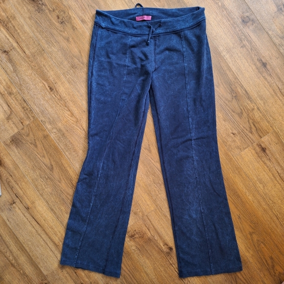 ⭐️3/$20 Vintage Joomi Joolz Lowrise Flared Drawstring Pants size Large - Picture 1 of 6